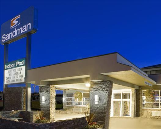 Sandman inn prince george hotel exterior british-