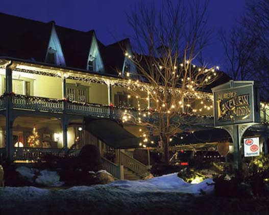 Lakeview Inn Hotel vue exterieure Quebec voyage