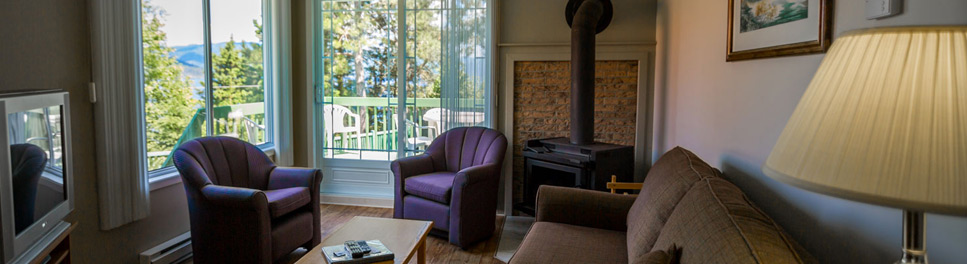 Les Gites du Fjord salon Quebec vacance