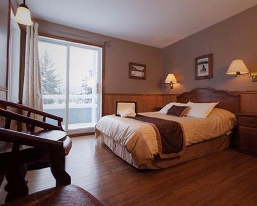 Auberge Matawinie hotel vue chambre quebec