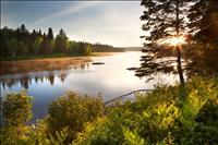 Lac-Temiscouata parc view