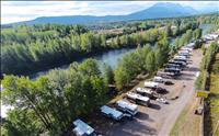 vue densemble Prince rupert camping
