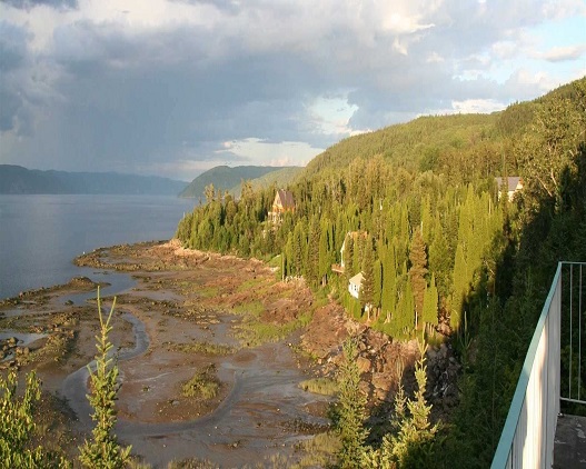 auberge rivire saguenay vue