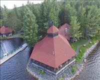 Arowhon Pines Algonquin Park from drone