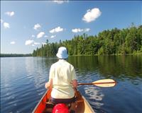 Arowhon Pines Algonquin Guest canoeing lakes