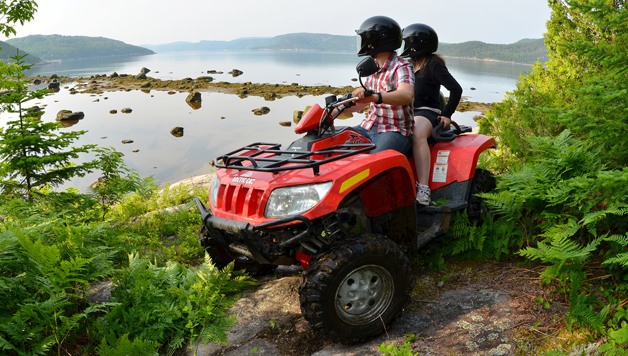 Introduction Quad / Side-by-side excursion at Ferme 5 etoiles (1h30) / 1 person by quad