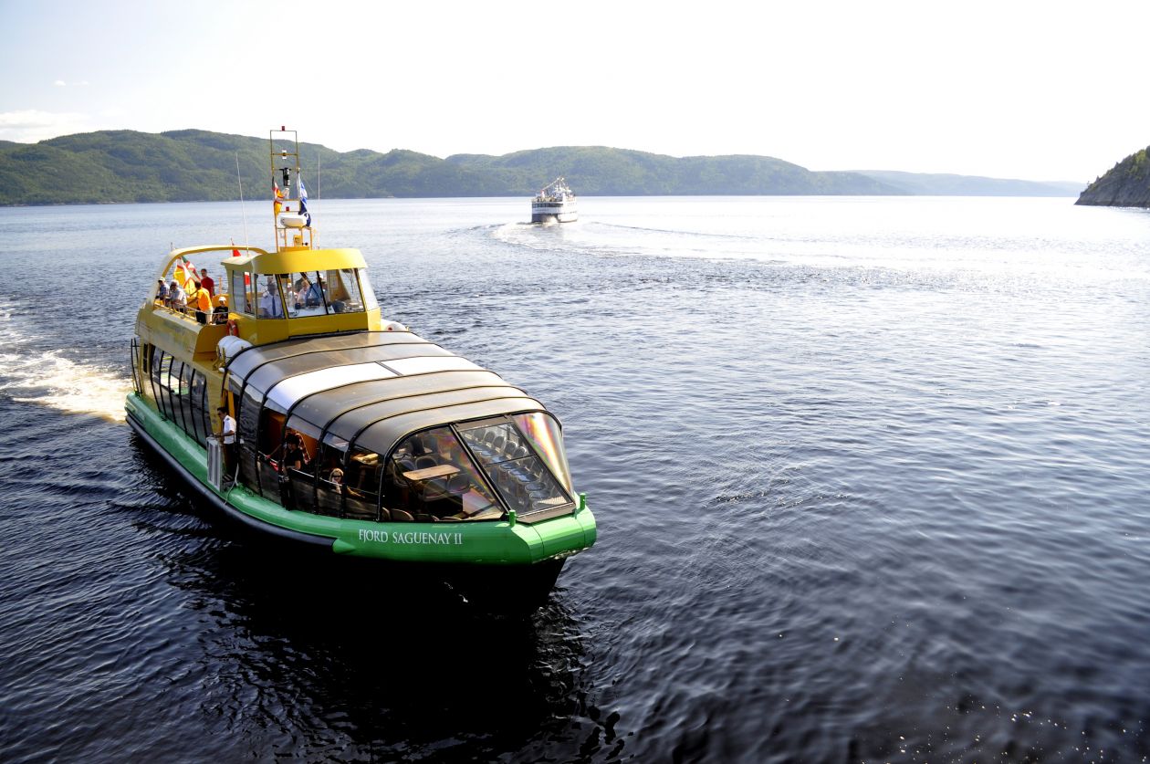 Maritime Shuttle between Parc aventures Cap Jaseux and l'Anse St Jean ROUND TRIP SAME DAY