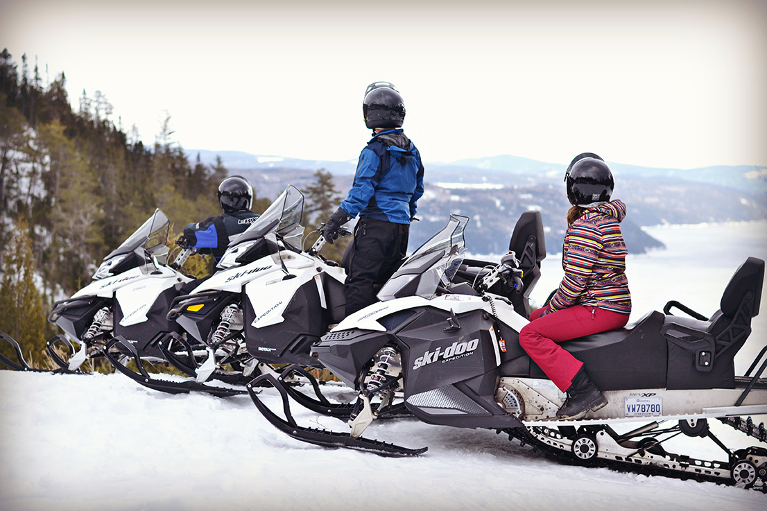 Full Day of Snowmobile - 1 person by Snowmobile (Ferme 5 Étoiles)